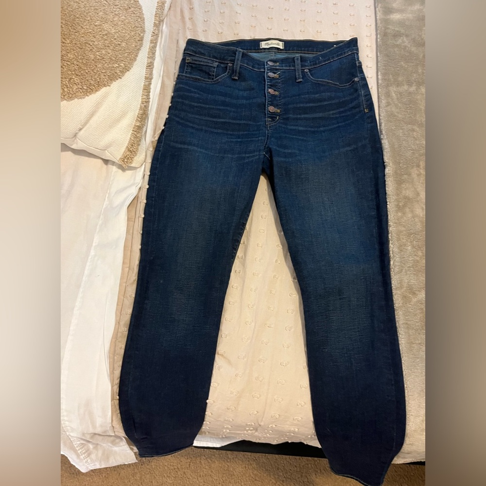 MADEWELL button fly Roadtripper jeans
